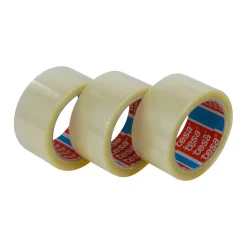 Verpakkingstape trans 50mmx66M 3st