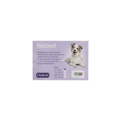 Vetbed 50x70cm grijs FP