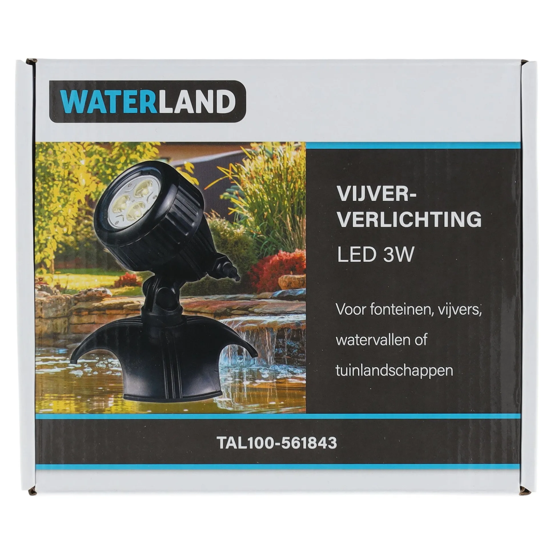 Vijververlichting LED 3W Waterland