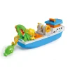 Vissersboot met vissen 40 cm