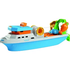 Vissersboot met vissen 40 cm