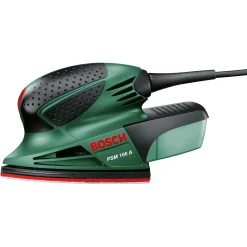 Vlakschuurmachine PSM100A Bosch met 3 schuurpads