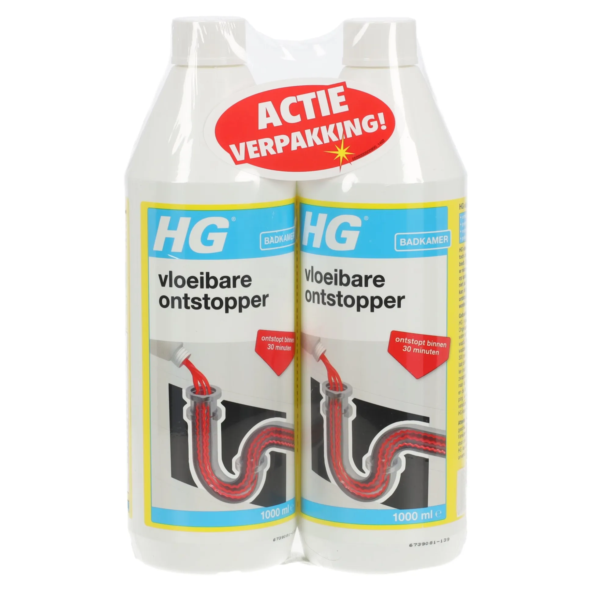 Vloeibare ontstopper duo 1L HG NL