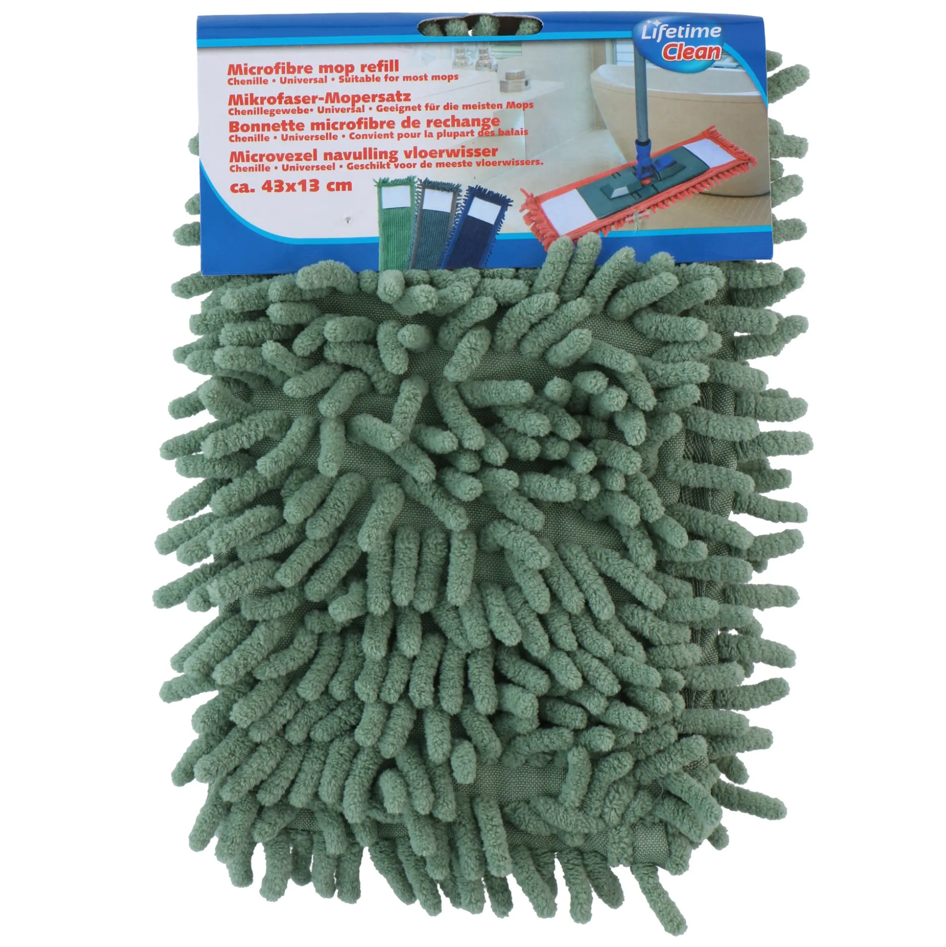 Vloermop navul 43x13cm