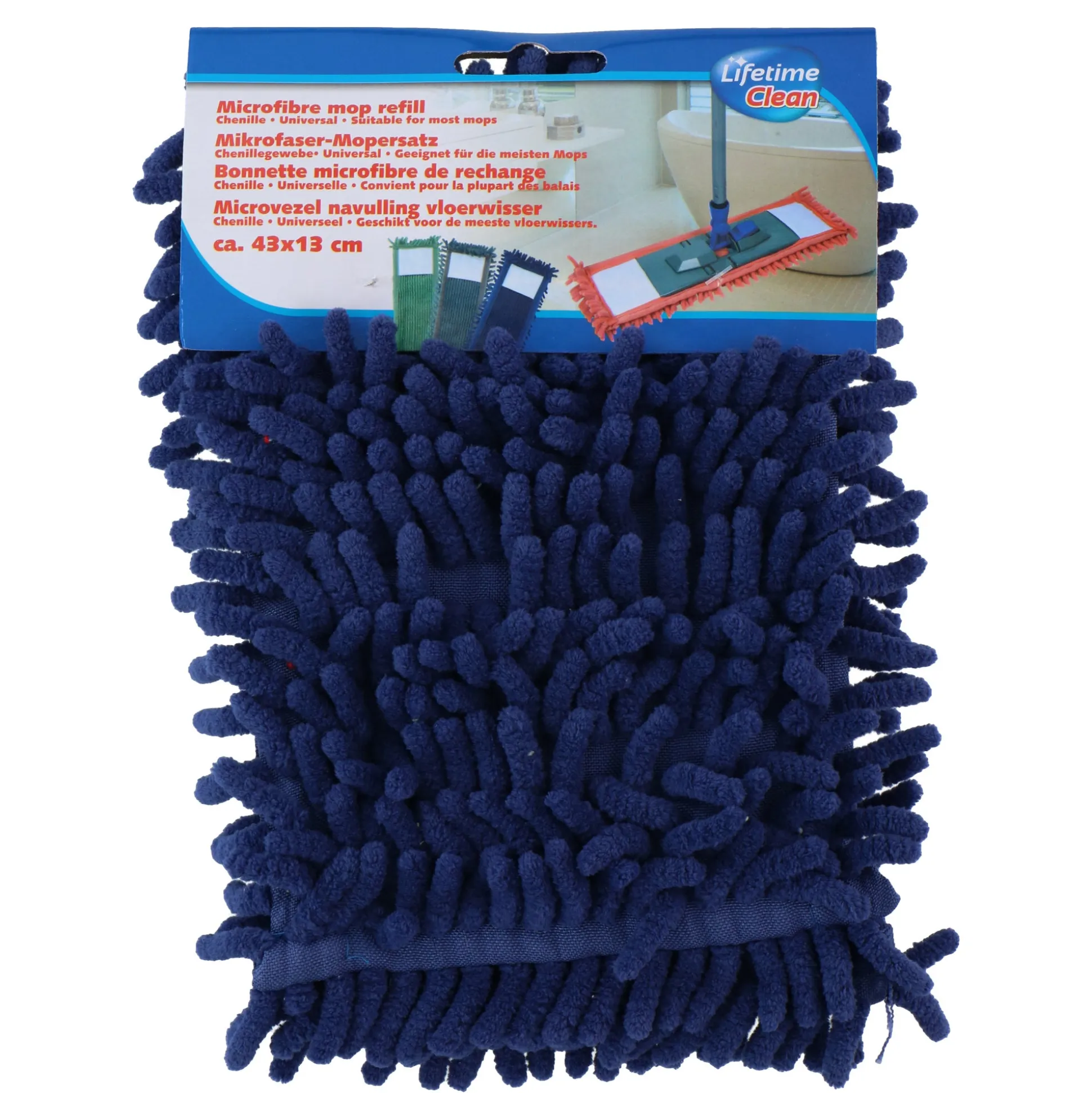 Vloermop navul 43x13cm