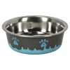 Voederbak 14cm Splash blauw
