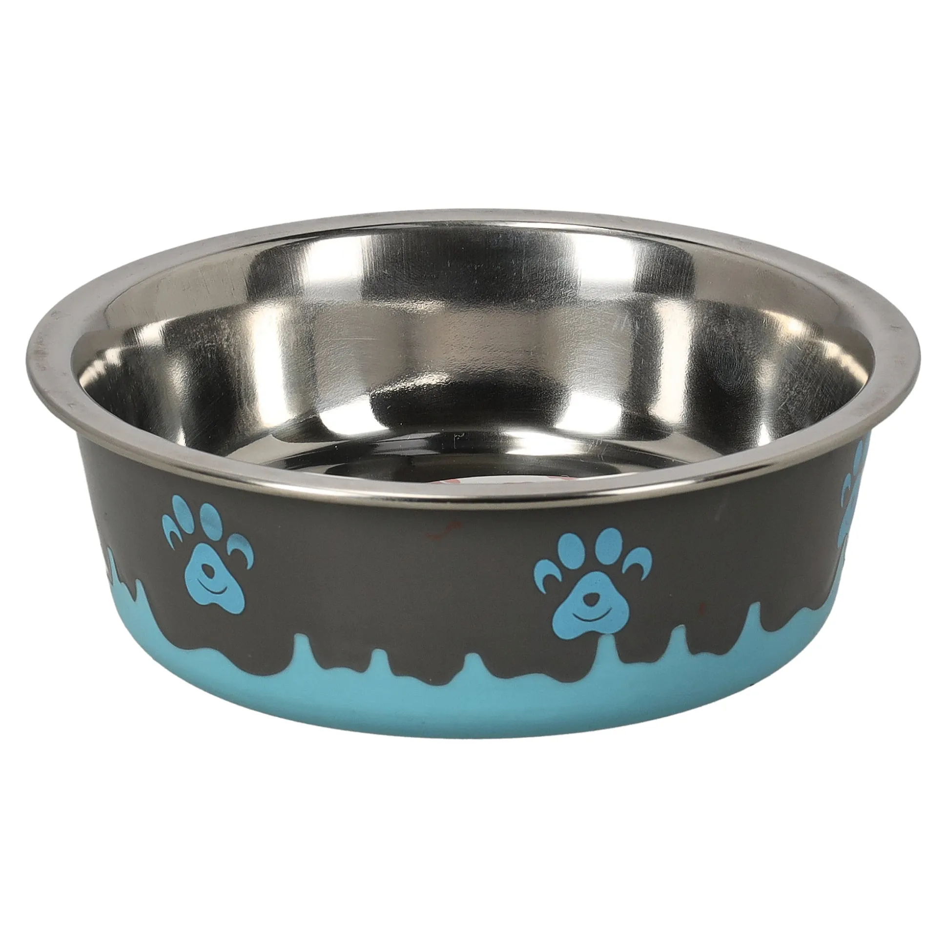 Voederbak 14cm Splash blauw