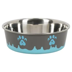 Voederbak 21cm Splash blauw