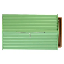Voederhuis Grieny bruin/groen 32x20,5x19,5cm