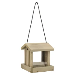 Voederhuis hang 18cm taupe
