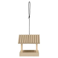 Voederhuis hang 23x19cm naturel/beige