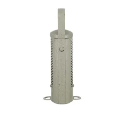 Voedersilo zaad grijs 27cm
