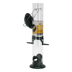 Voedersilo zaad metaal 38 cm