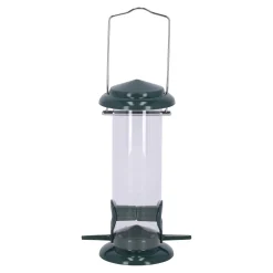 Voedersilo zaad metaal 23 cm