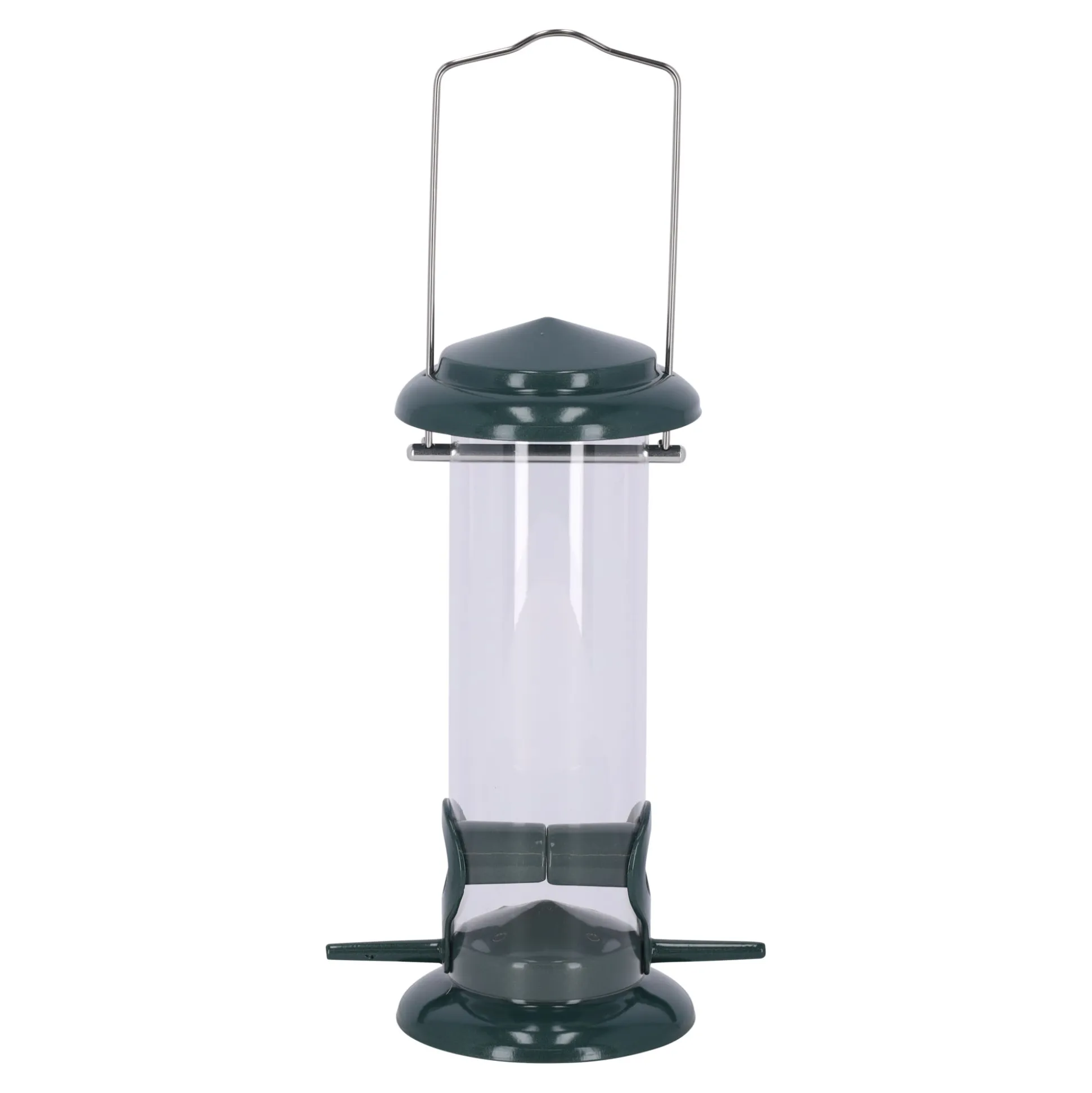 Voedersilo zaad metaal 23 cm
