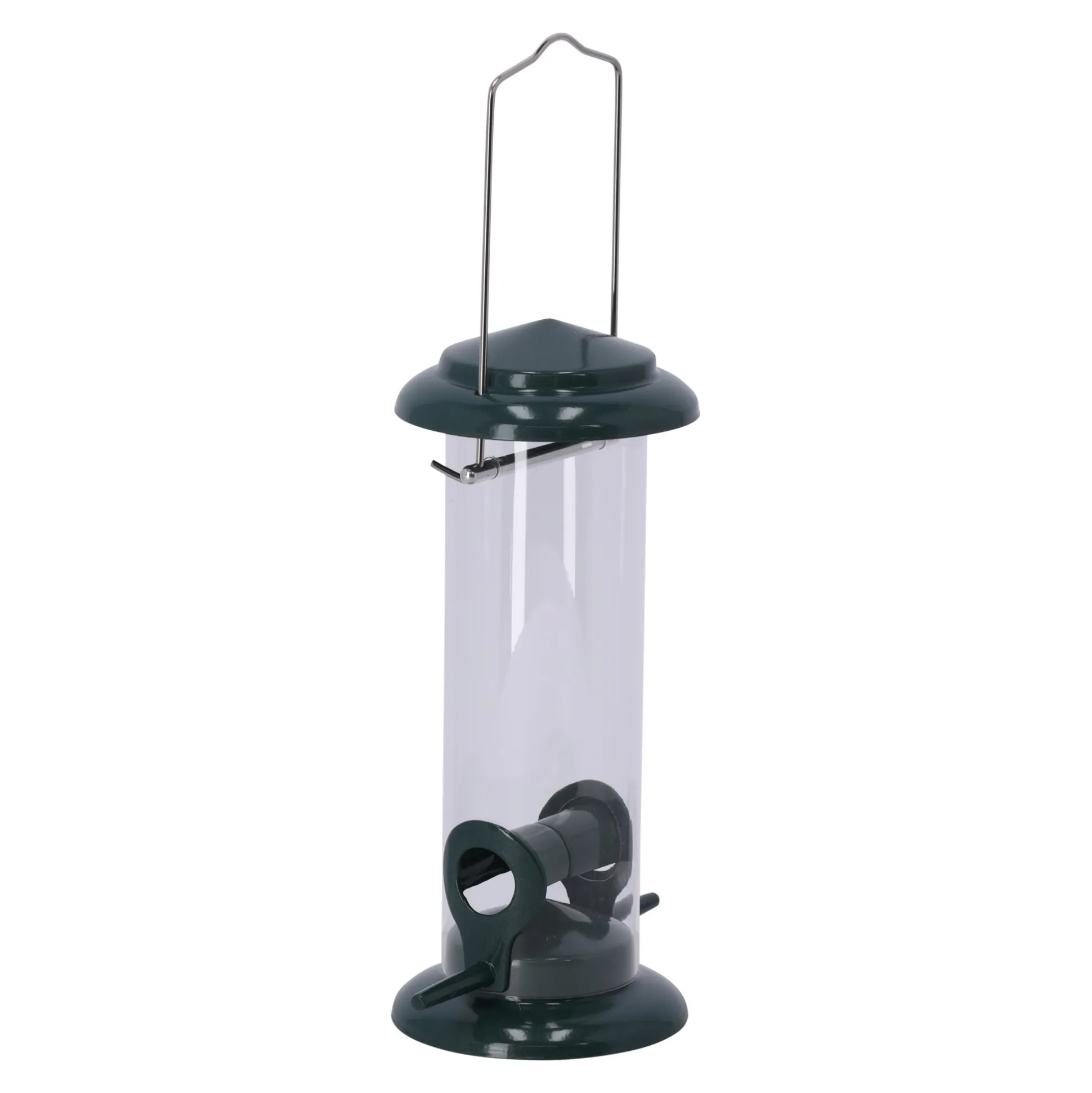 Voedersilo zaad metaal 23 cm