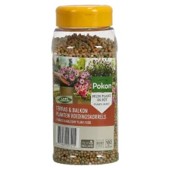 Voedingskorrels terras + balkon 800G Pokon