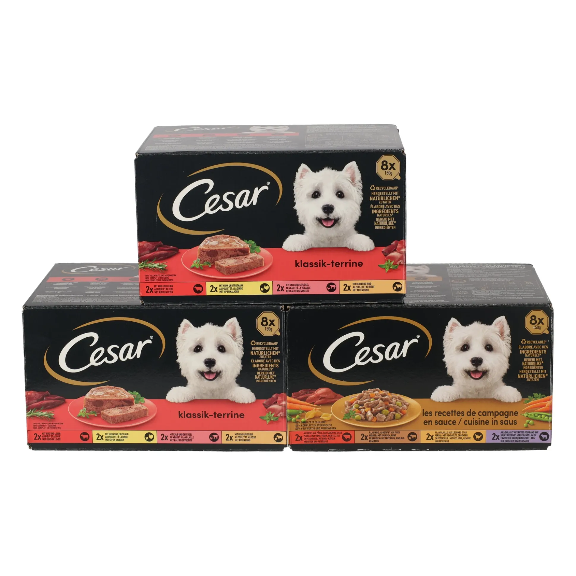 Voer hond 16+8 Cesar