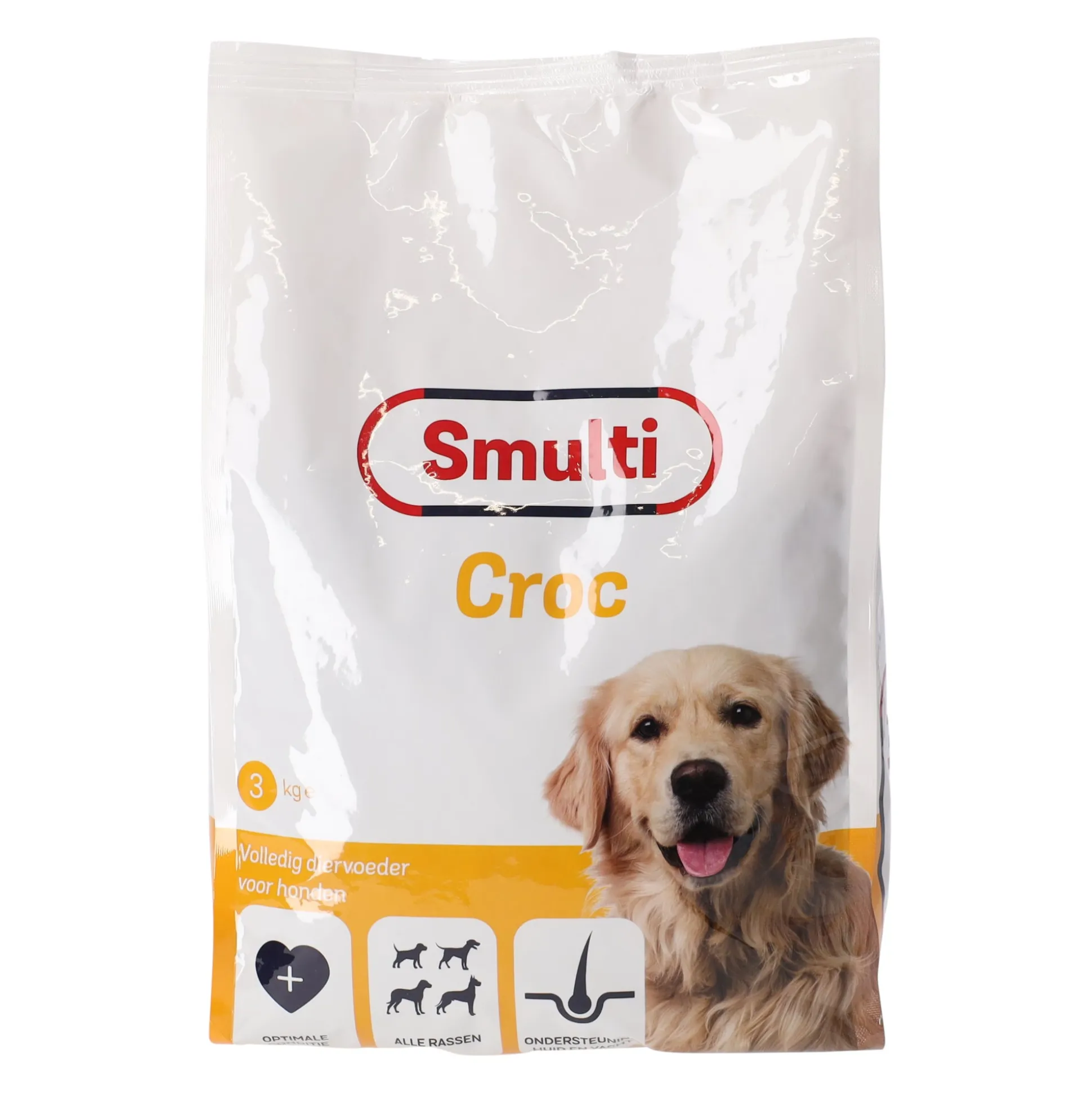 Voer hond Croc 3kg Smulti