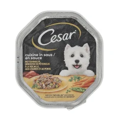 Voer hond gevogelte met groenten 150g cuisine