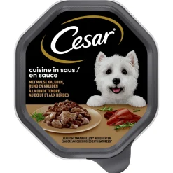 Voer hond kalkoen+rund 150g cuisine