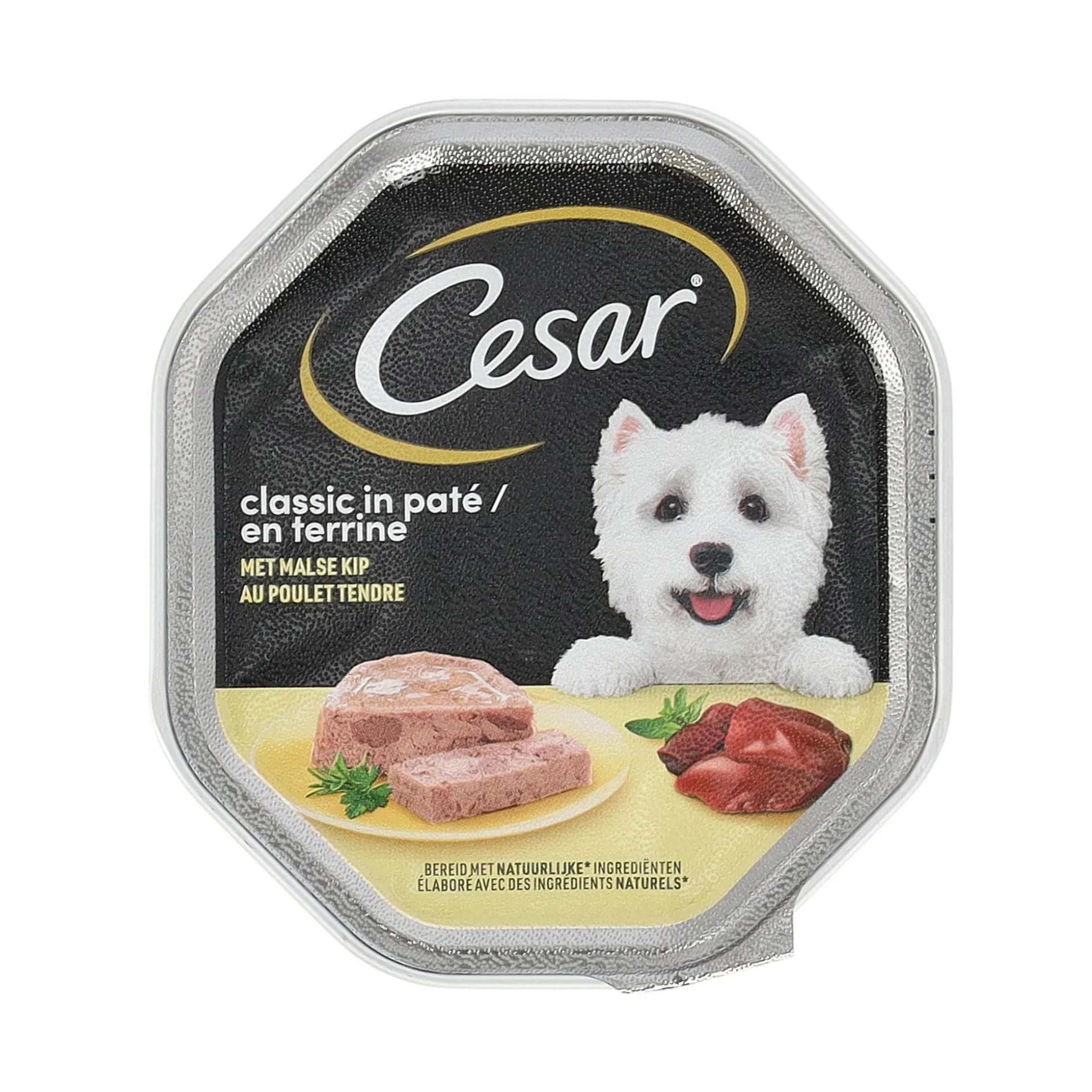 Voer hond kip 150g classics cesar
