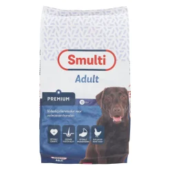 Voer hond Premium adult 10 kg Smulti