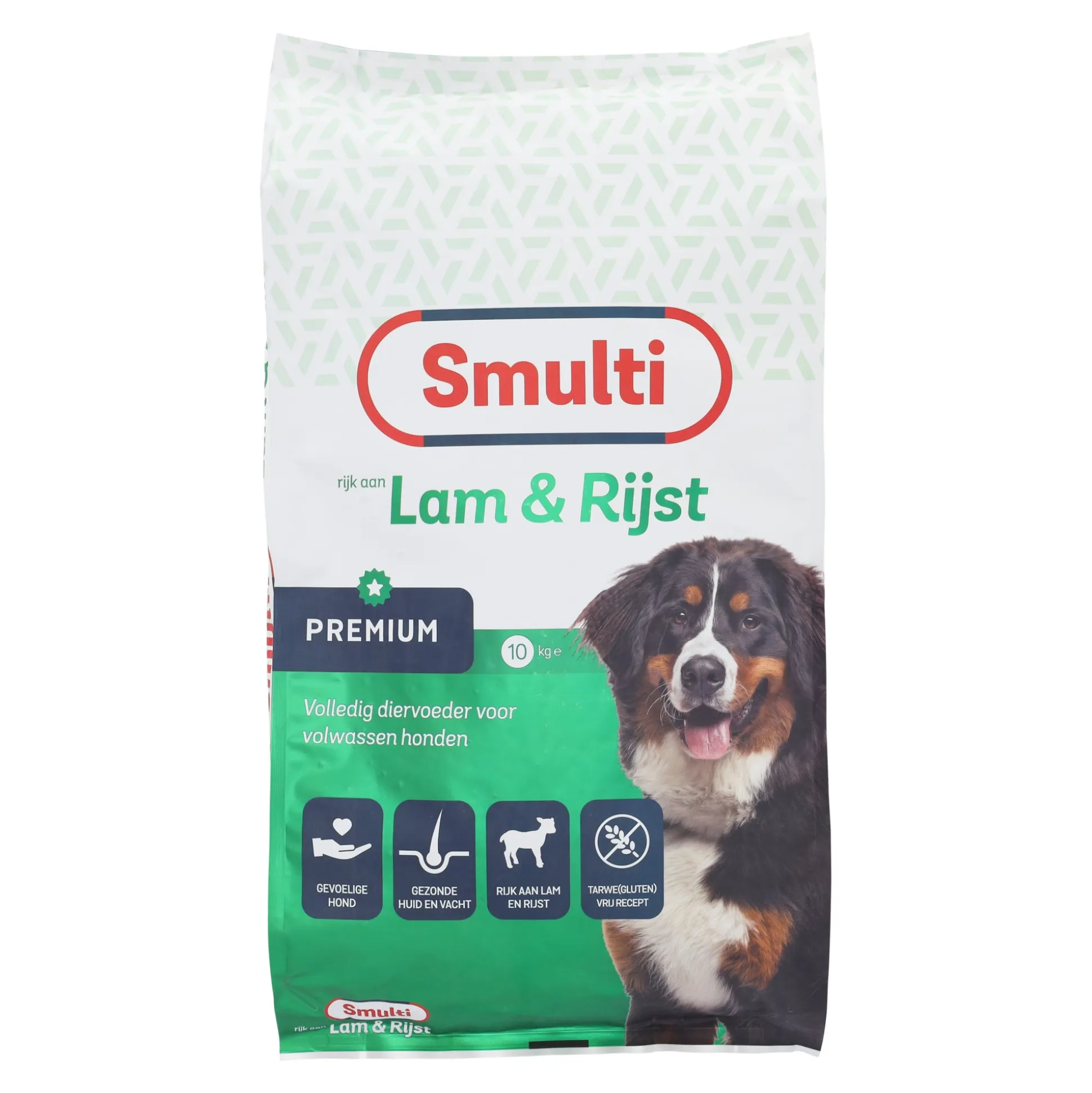 Voer hond Premium lam+rijst 10kg Smulti