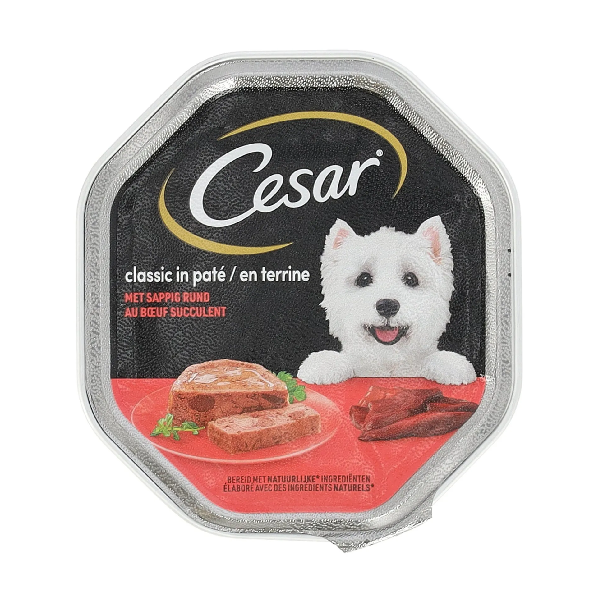 Voer hond Rund 150g classics cesar