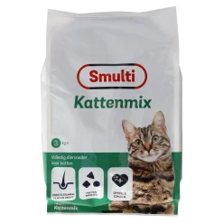 Voer kat mix 3 kg Smulti