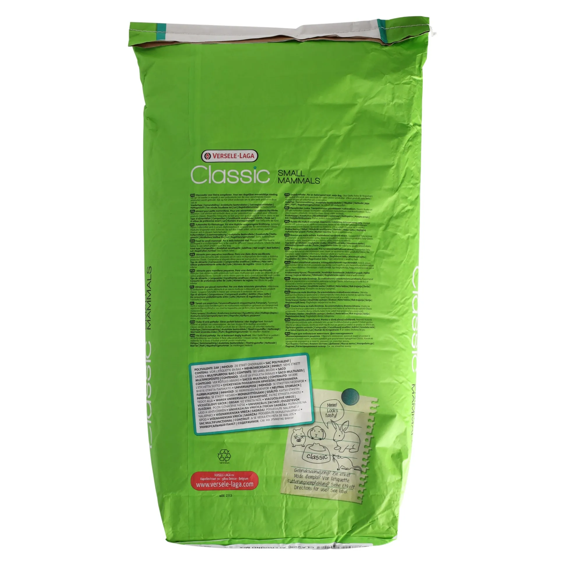 Voer knaagdier allround mix 20 kg