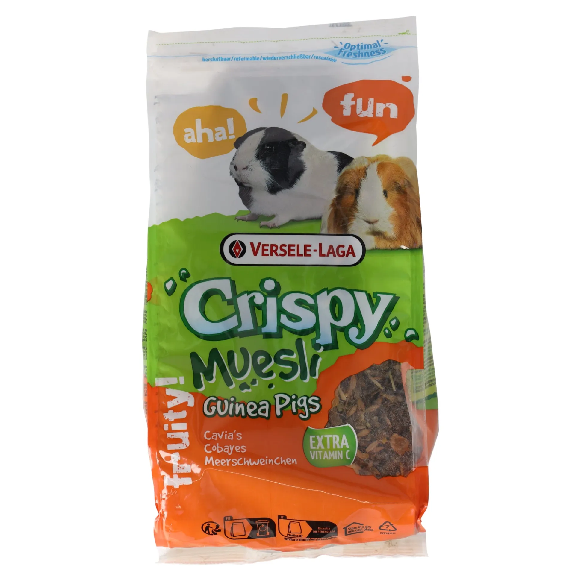 Voer knaagdier cavia muesli 2,75 kg