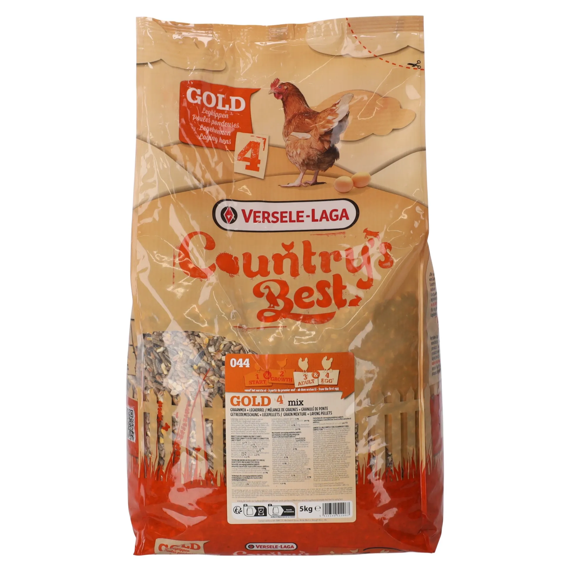 Voer pluimvee gold 4 mix 5 kg Country Best