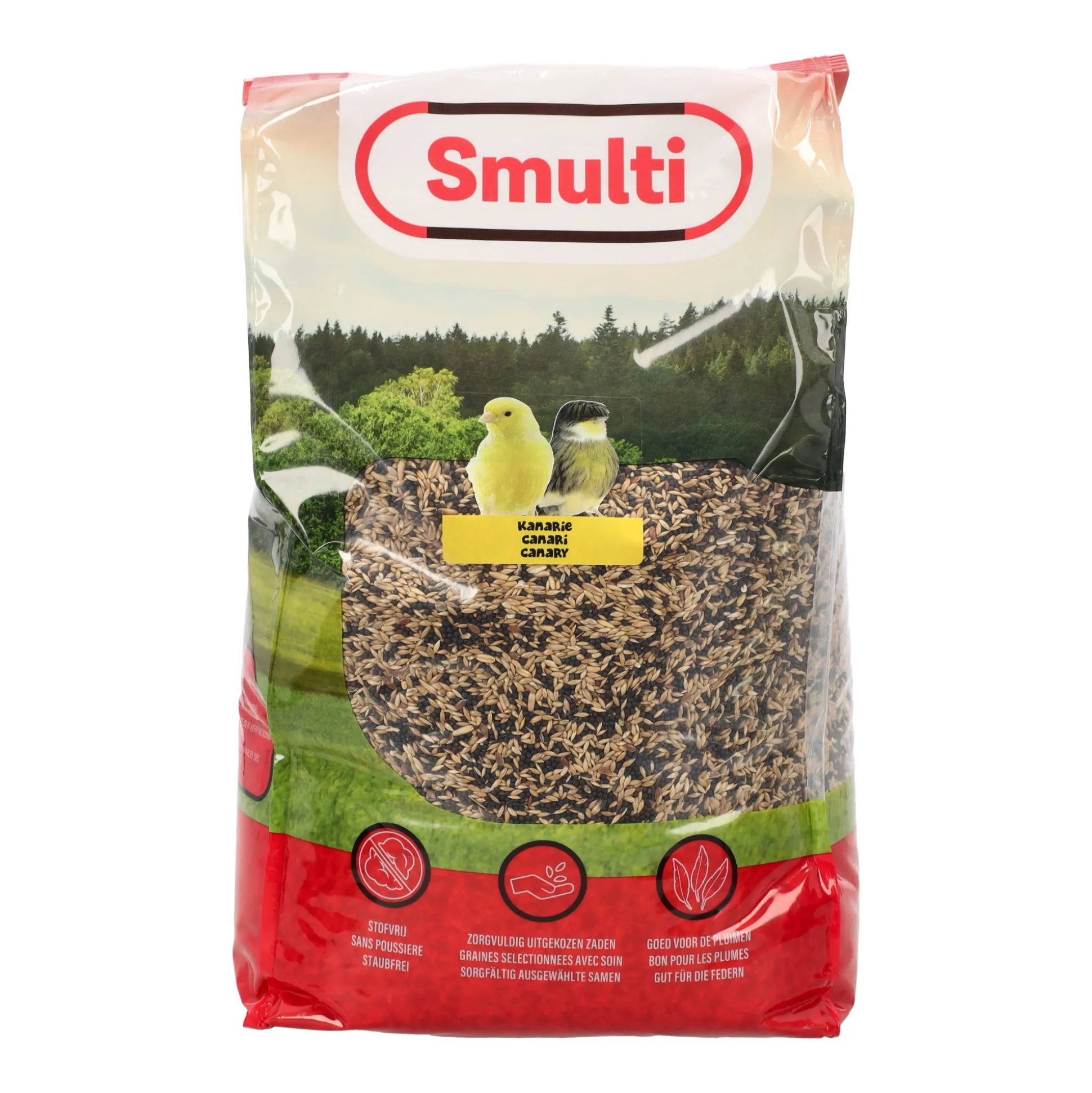 Voer vogel kanarie 5kg Smulti