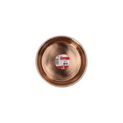 Voerbak Ezra rvs zwart/koper D16,8cm 900ml FP