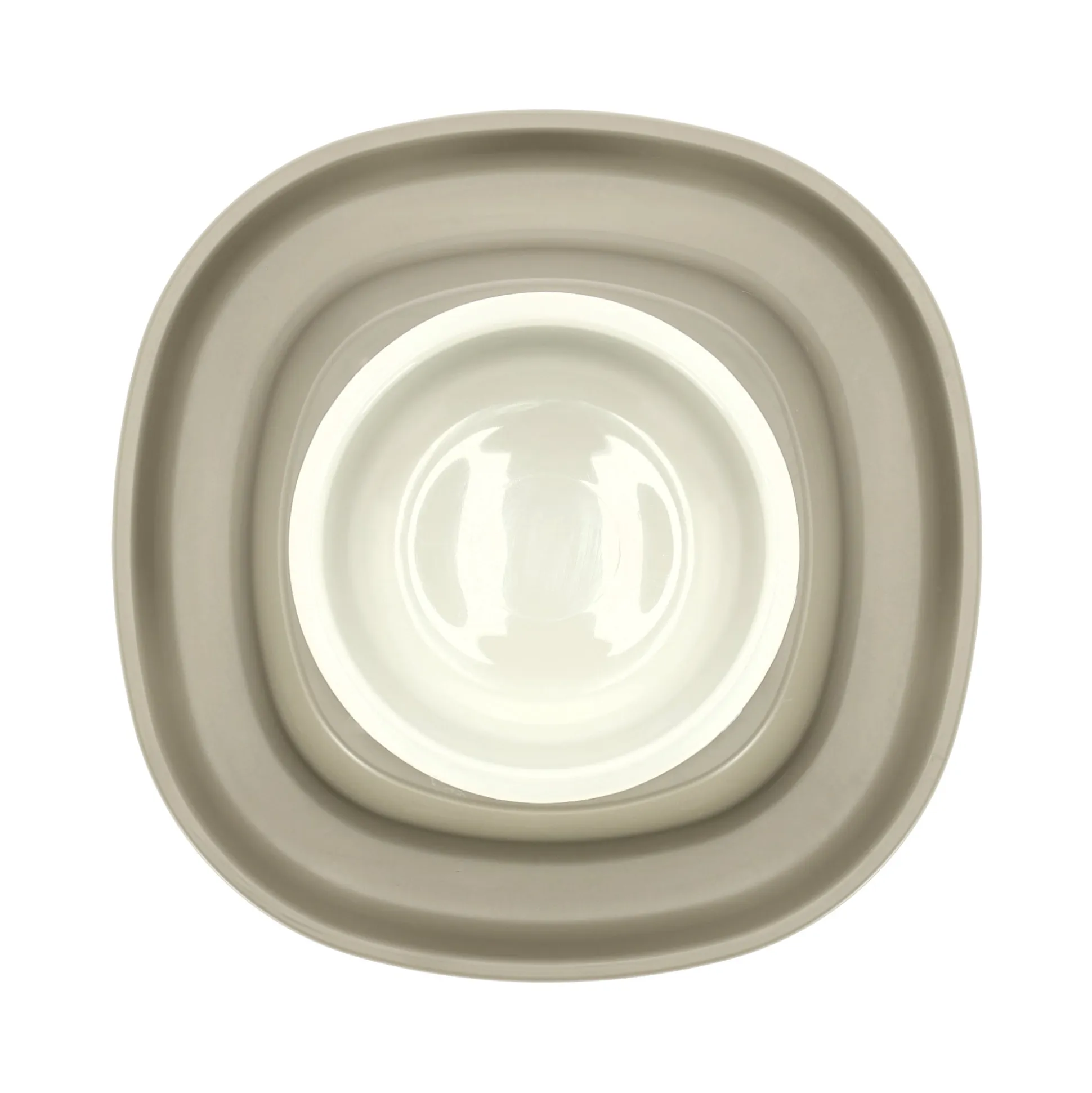 Voerbak Ilko S taupe 600ml FP