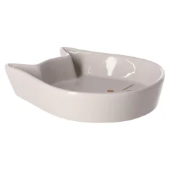 Voerbak kat Kapo keram grijs 250ml