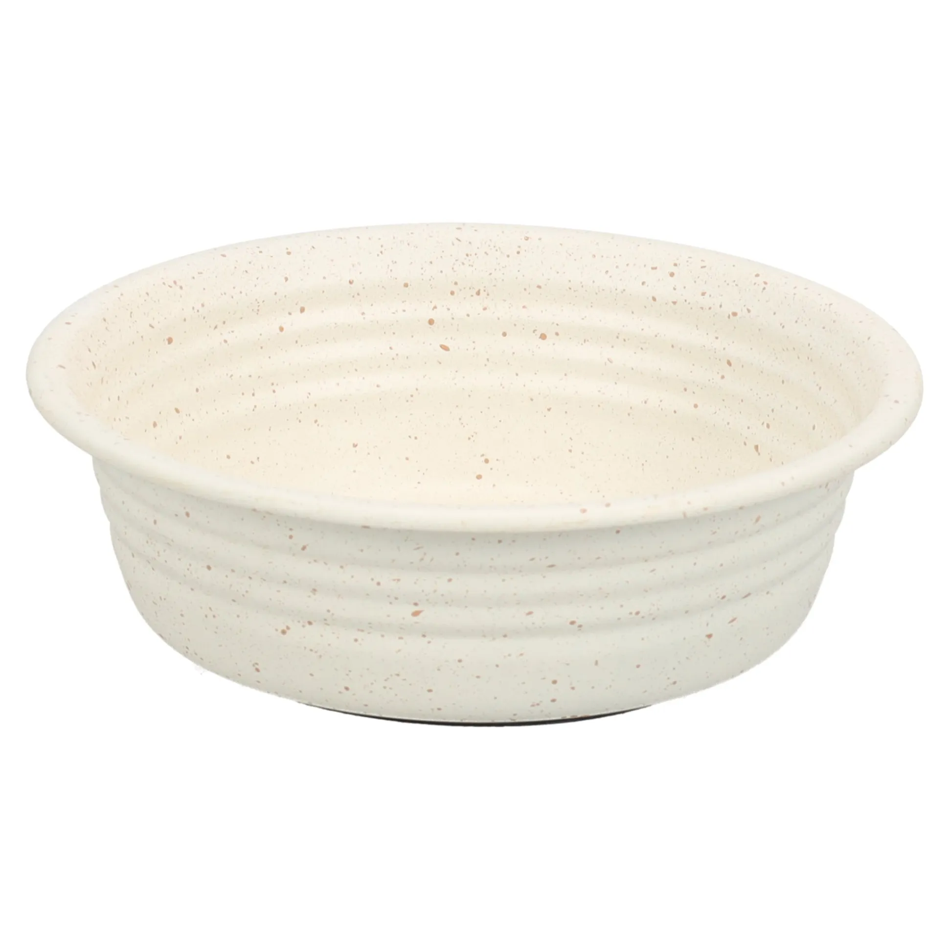 Voerbak rond Ligna S 280ml wit FP