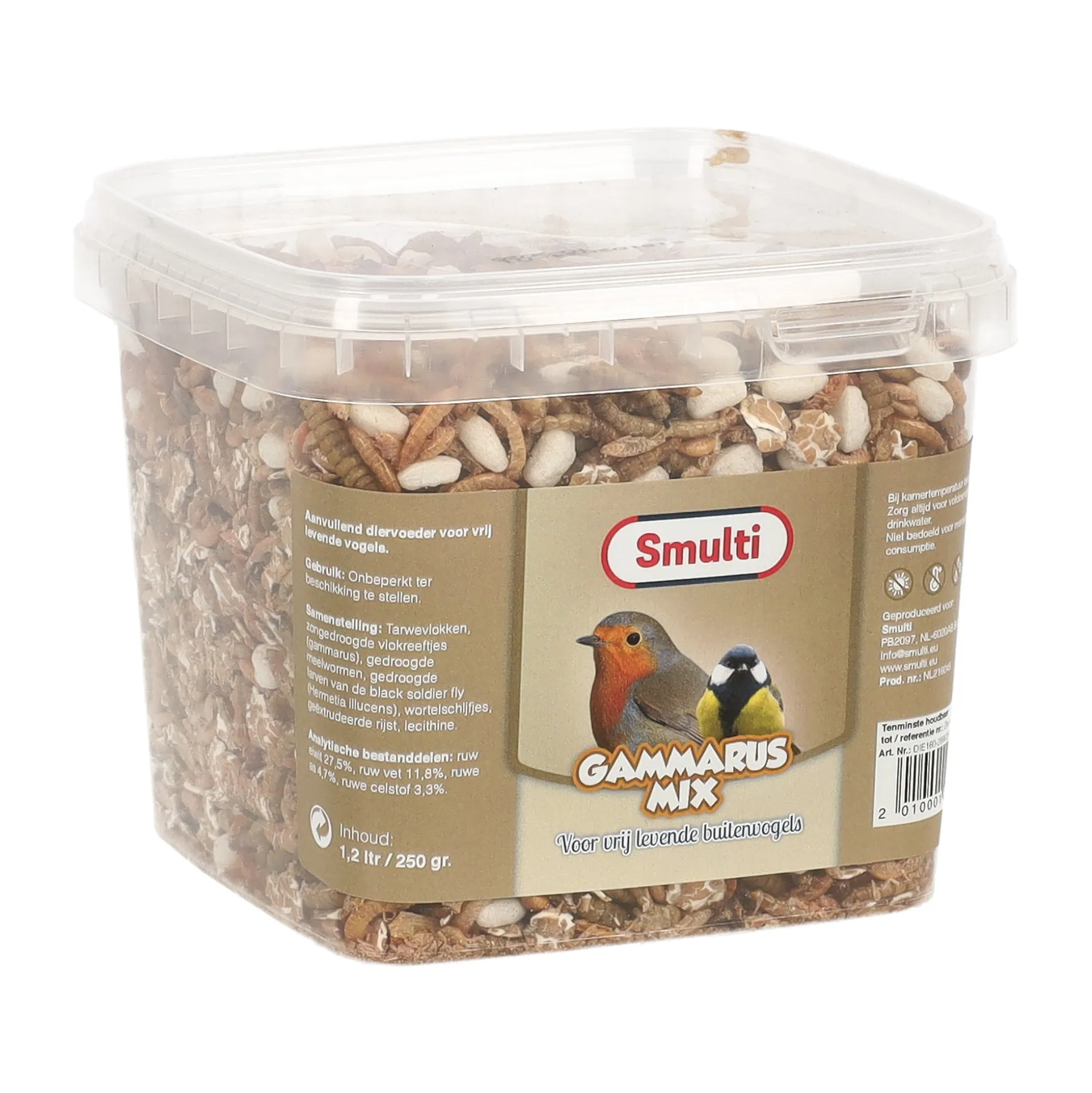 Voermix+gammarus 1.2L Smulti