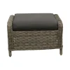 Voetenbank Olvera willow grey met kussen