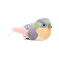 Vogel op clip 6st
