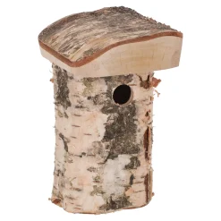 Vogelhuis berk pimpelmees