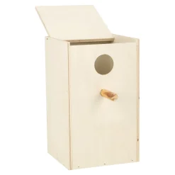 Vogelhuis parkieten verticaal