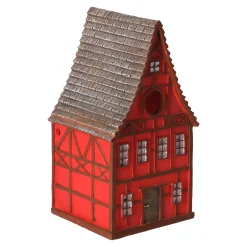 Vogelhuis vakwerkhuis 25cm assorti