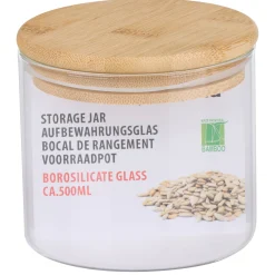 Voorraadpot glas 0,5L Alpina