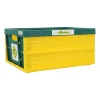 Vouwkrat 32L groen/geel VC