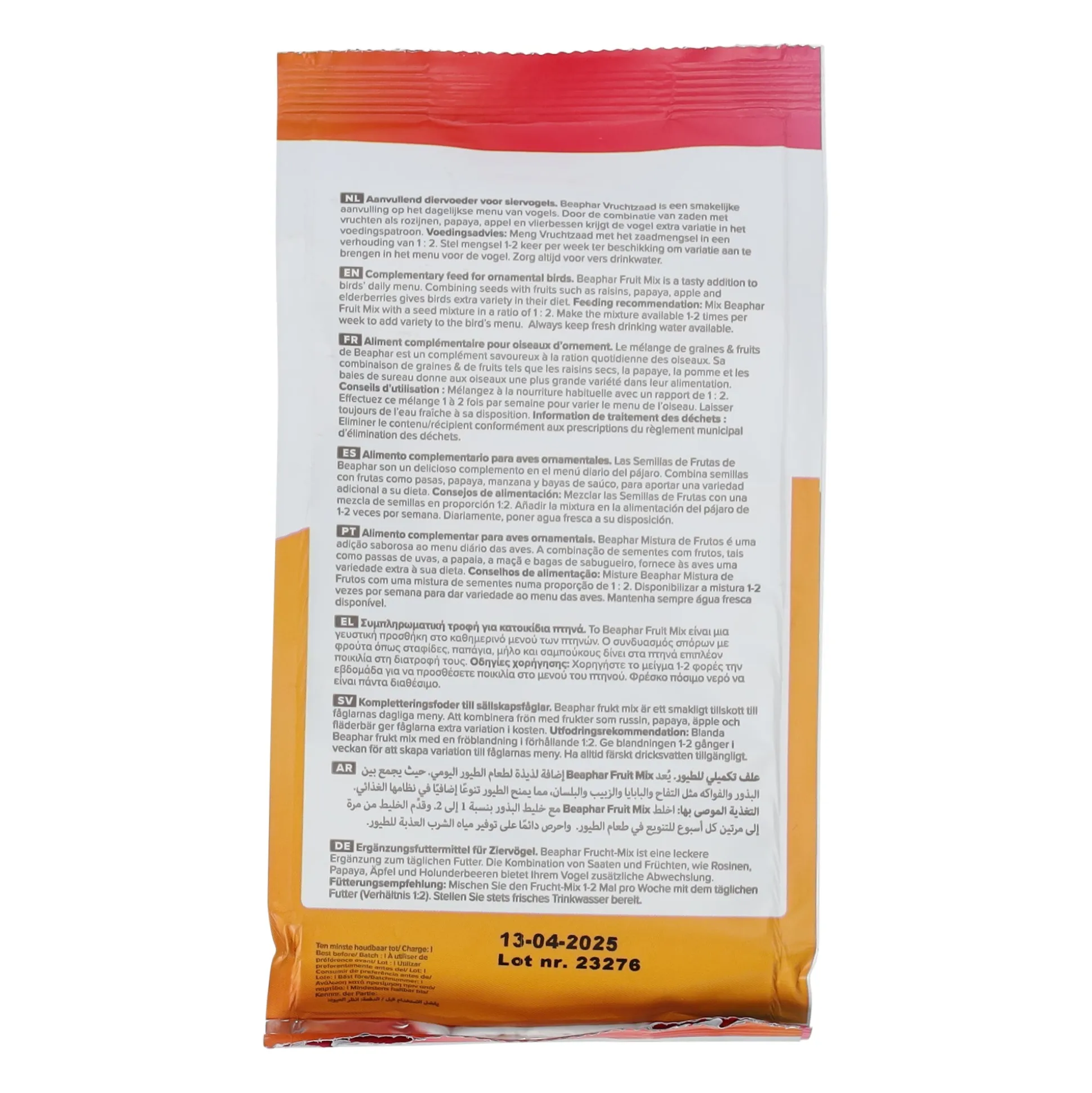 Vruchtzaad 150gr Beaphar