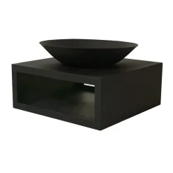 Vuurschaal met basis Hamari 49cm zwart