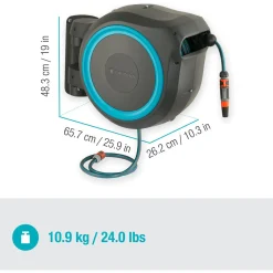 Wand Slangenbox 25m Rollup M/L Gardena