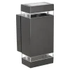 Wandlamp Arezzo dubbel Diamant
